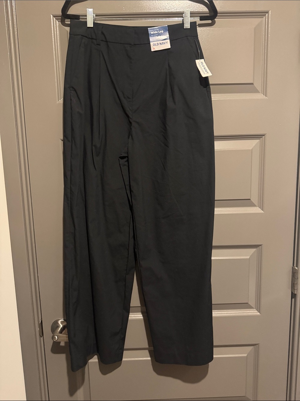 NWT Old Navy Black Wide-Leg Dress Pants Size 6